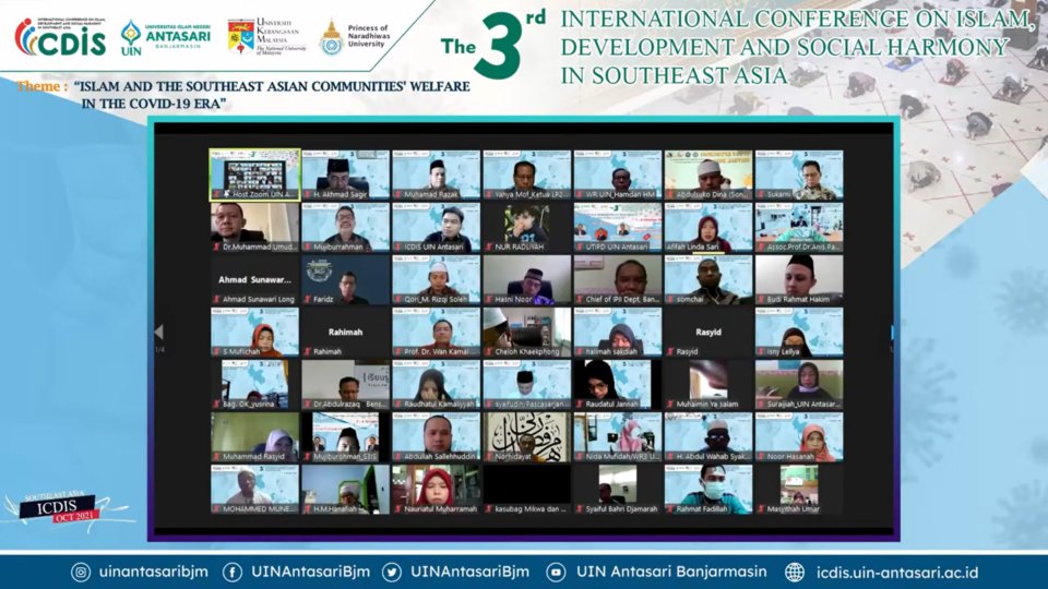 UIN Antasari Banjarmasin Holds Virtual International Conference in 