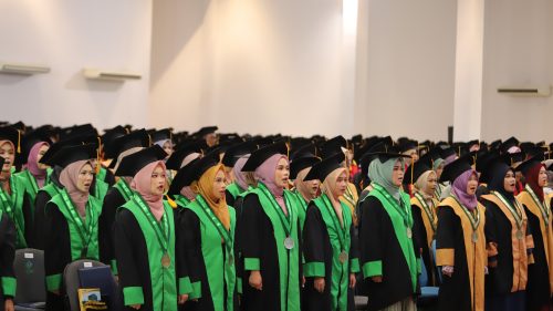 1.260 peserta wisudawan-wisudawati Agustus 2022 berhadir di Kampus 2 UIN Antasari (Foto-Humas-Yulida Rifani)