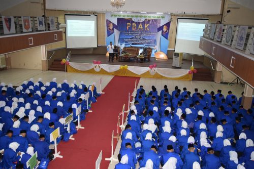 Auditorium Mastur Jahri menjadi salah satu lokasi diadakannya gelombang pertama PBAK 2022 (Foto-Humas-Abdi Rif'an Husna)