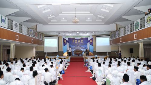 Auditorium Mastur Jahri menjadi salah satu lokasi gelaran PBAK 2022 (Foto-Humas-Yulida Rifani)