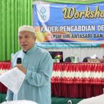 Dosen Universiti Utara Malaysia Prof. Dr. H. Azharuddin Sahil, M.Ed. Hadir di Kandangan Latih Para Dai Pedalaman, Sabtu (10-09-2022) (Foto-Humas-Achmad Magfur)
