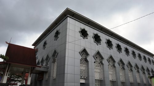 Gedung Fakultas Syariah UIN Antasari lokasi cabang lomba MSQ (Foto-Humas-Achmad Magfur)