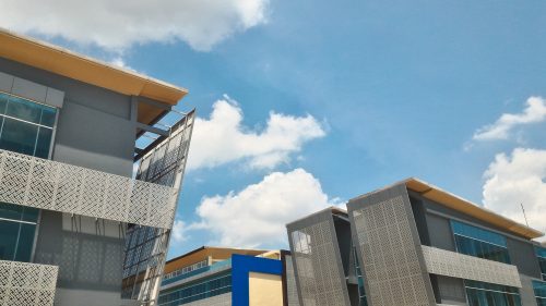 Jejeran gedung baru di kampus 2 UIN Antasari (Foto-Humas-Achmad Magfur)