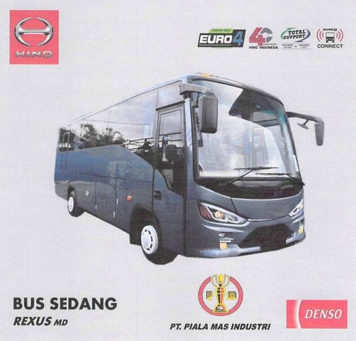 Bus ukuran sedang di Katalong elektronik