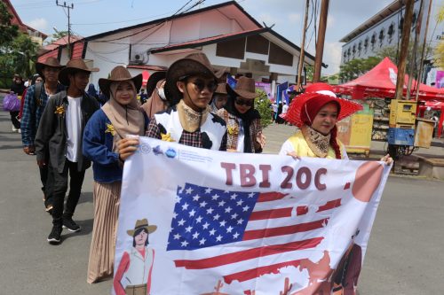 Penampilan budaya Amerika Serikat di Festival Budaya (Foto-Humas-Hadi Rustami)