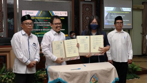 Penandatanganan MoU dengan TK Kristen Kanaan Banjarmasin (Foto-Humas-Yulida Rifani)