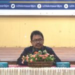 Rektor UIN Antasari Prof. Dr. H. Mujiburrahman, M.A. memimpin Acara Monitoring dan Evaluasi Kerja Sama Lembaga Tahun 2022 (Foto-Humas-Hadi Rustami) - kompres