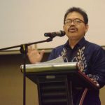 Rektor UIN Antasari Prof. Dr. H. Mujiburrahman, M.A. saat menjadi pembicara kedua di sesi ke-2 AICIS 2022 Bali (Foto-Humas-Yulida Rifani) - kompres