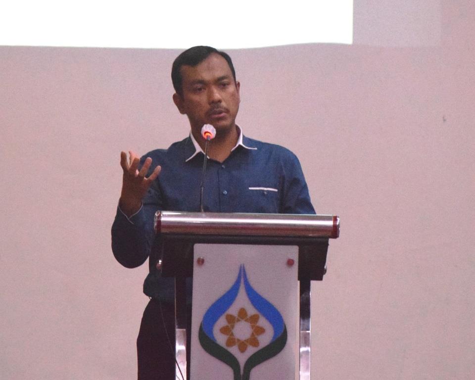 Dr. Mohd. Zulfahmi Mohamad, narasumber dari USAS Malaysia (Foto-Humas-Hadi Rustami)