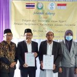 Foto bersama pimpinan UIN Antasari dengan manajemen RAK Islam School Thailand (Foto:Muhammad Sandi Rosyadi) - kompres dan crop