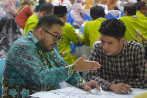 Koordinasi panitia untuk kelancara acara (Foto-Humas-Hadi Rustami)