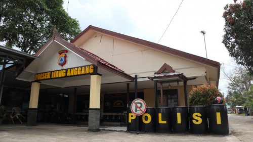 Mapolsek Liang Anggang di Jalan Jenderal Ahmad Yani Km 22 Landasan Ulin Banjarbaru (Foto-Humas-Achmad Magfur)