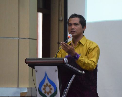 Muhammad Iqbal, Ph.D. narasumber Konferensi Internasional dari UIN Antasari (Foto-Humas-Hadi Rustami)