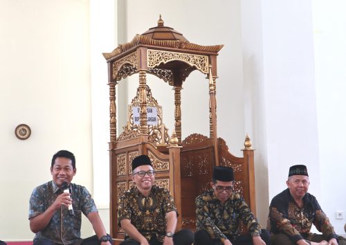 Sambutan Bupati Balangan H. Abdul Hadi, S.Ag., M.I.Kom. (Foto:Humas/Achmad Magfur)