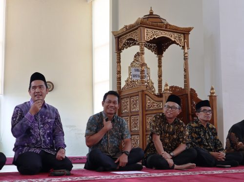 Sambutan Ketua LP2M UIN Antasari Dr. H. Zainal Abidin, M.Ag. (Foto:Humas/Achmad Magfur)