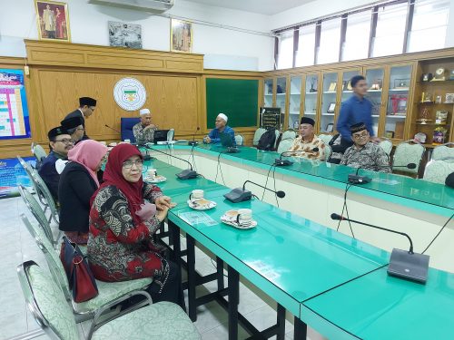 Silaturahmi jajaran pimpinan UIN Antasari di Ma'had Al-Bi'that Addiniah Thailand Selatan (Foto:M. Sandi Rosyadi)