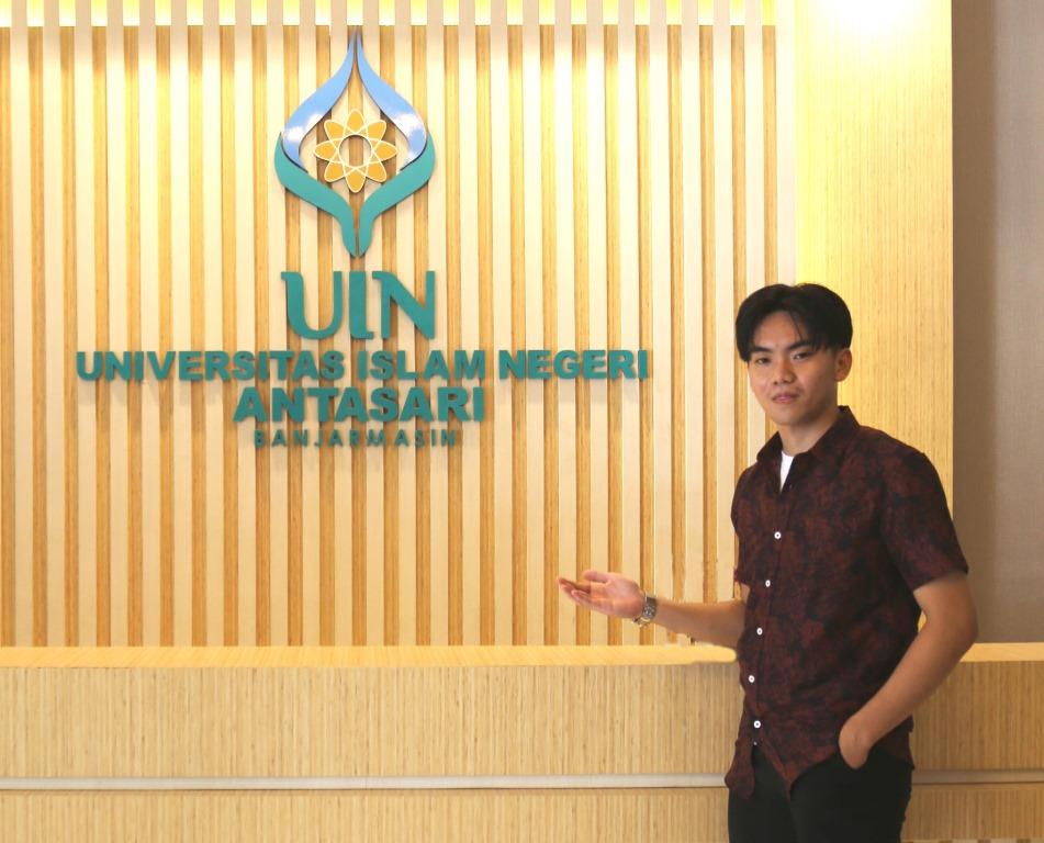 Muhammad Khairul, Mahasiswa UIN Antasari dari Sarawak, Malaysia (Foto:Humas/Zulkifli Ariyadi)