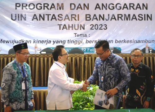 BPS Kalsel nyatakan siap mendukung kebutuhan-kebutuhan statistik UIN Antasari (Foto:Humas/Achmad Magfur)