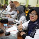 Para pegawai UIN Antasari antusias mengikuti acara (Foto:Humas/Hadi Rustami)
