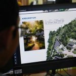 Perencanaan penataan kampus 2 akan ada area arboretrum (Foto:Humas/Achmad Magfur)
