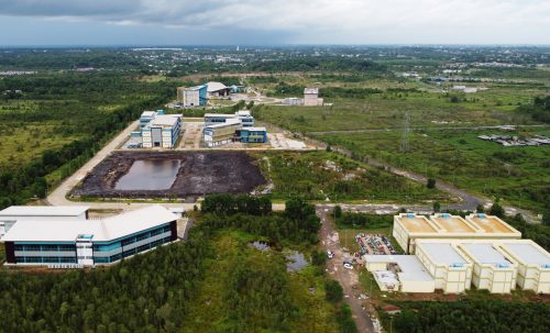 Penampakan dari atas Kampus 2 UIN Antasari di Banjarbaru (Foto:Humas/Yulida Rifani)