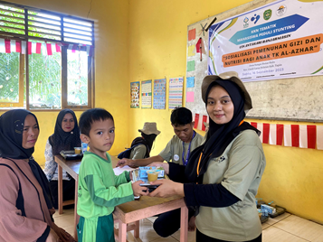 1. Sosialisasi pemenuhan gizi dan nutrisi bagi murid-murid TK Al-Azhar (Sabtu, 16 September 2023)