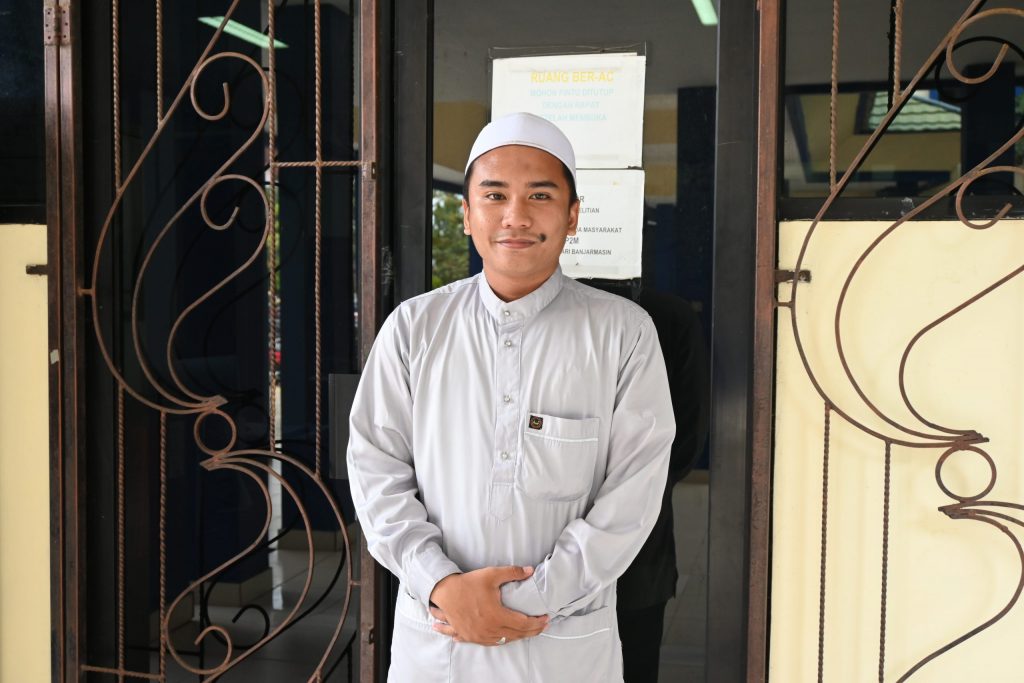 Ahmad Abrani Noor usai mengikuti TKK Tahapn 1 Semester Genap 2023-2024 (Foto:Humas/Achmad Magfur)