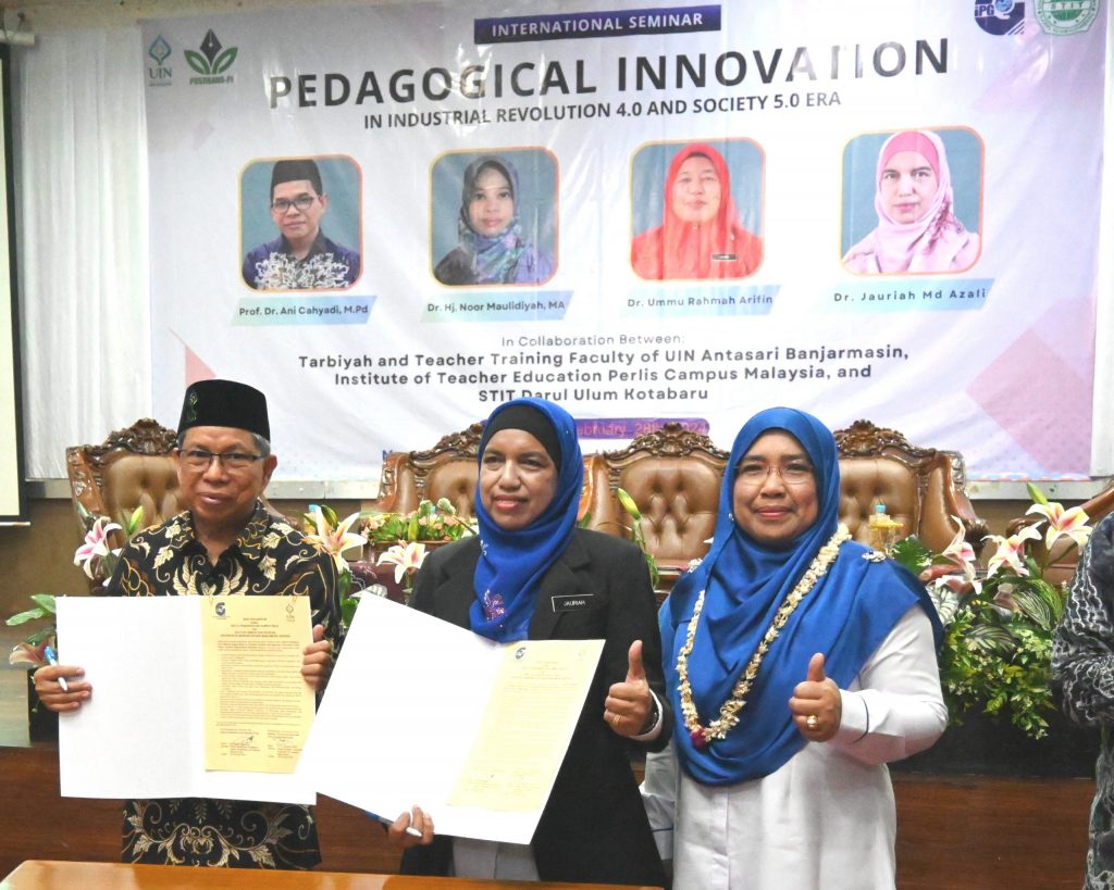 Jalinan kerja sama FTK UIN Antasari dengan Institute of Teacher Education Perlis Campus Malaysia (Foto:Humas/Baiti Rahmi)