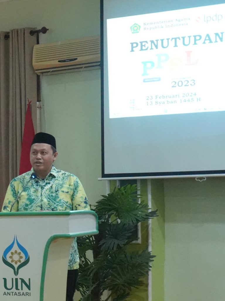 Ketua Panitia Pelaksana Jamal Syarif, M.Ag. saat menyampaikan laporan (Foto:Humas/Jamal Ripani)