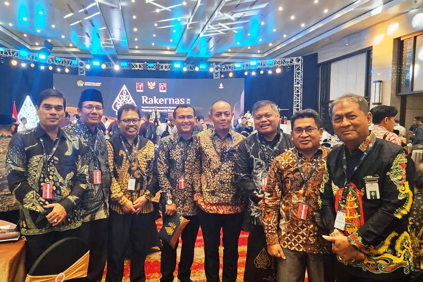 Rektor UIN Antasari berfoto bersama para tokoh PTKIN se-Indonesia