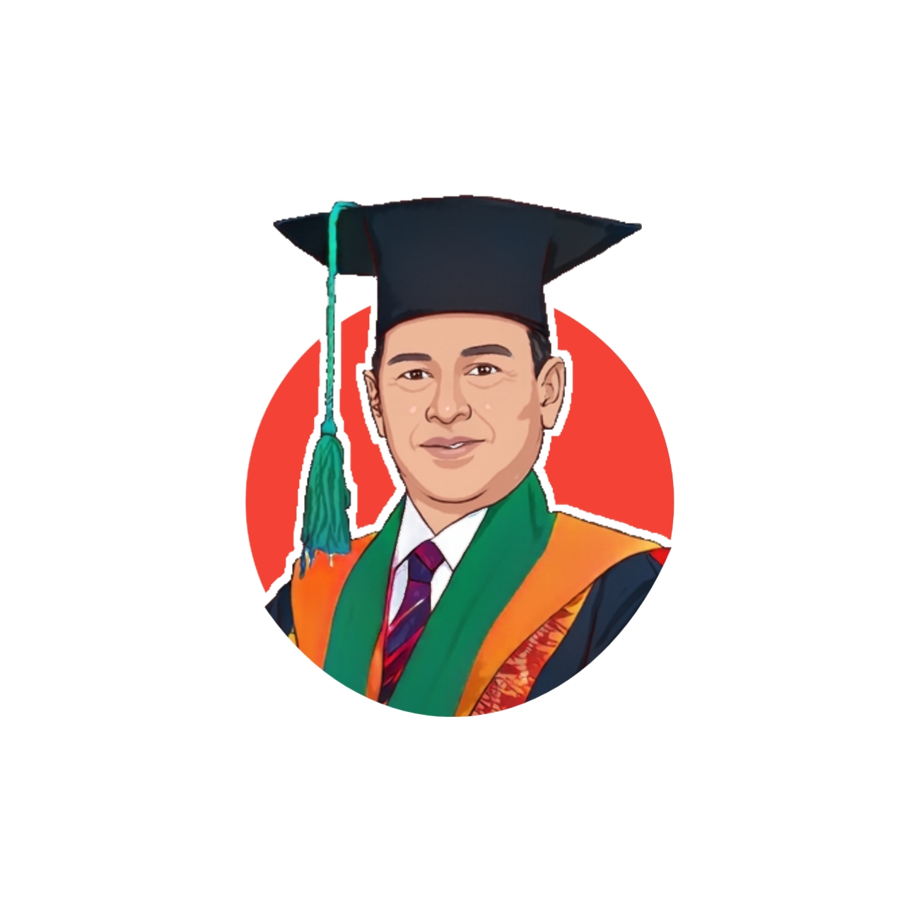 Prof Dr. H. Wardani, M.Ag., (Desain oleh Ananda Shafira Triadi)