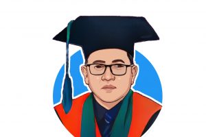 Prof. Dr. Syaugi Mubarak, M.A., M.A., CIIQA, Guru Besar UIN Antasari (Desain oleh Ananda Shafira Triadi) oke (1)