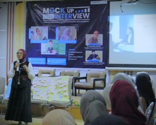Sesi penyampaian materi.