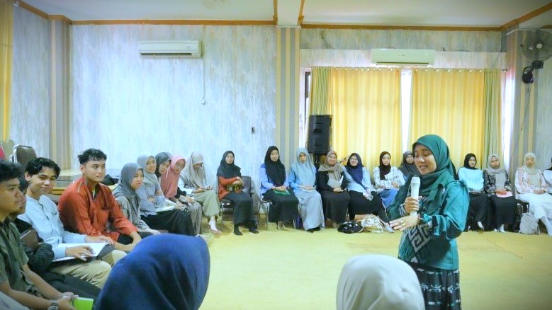 Sesi sharing.