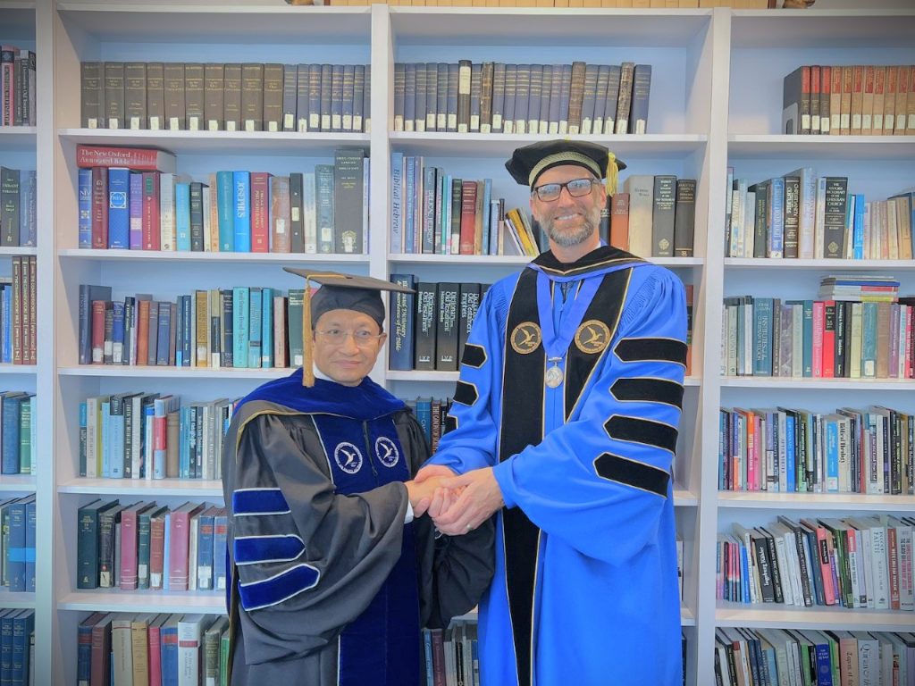 Menag RI saat disambut hangat di Hartford International University. (Foto:Istimewa)