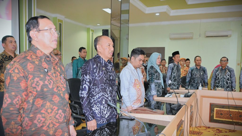 Para Ketua Pengadilan Agama se-Kalsel saat berhadir di UIN Antasari (Foto:Humas/Jamal Ripani)