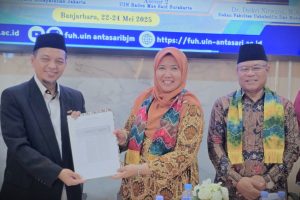 Penyerahan rekomendasi (Foto:Humas/Noor Hasanah)