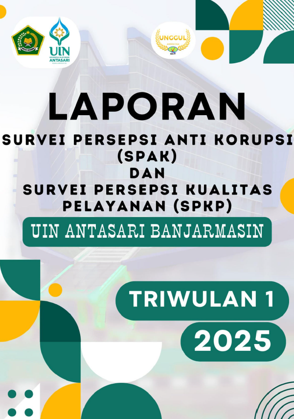Laporan Survey Layanan Publik ZI Triwulan 1 - 2025 - Sampul