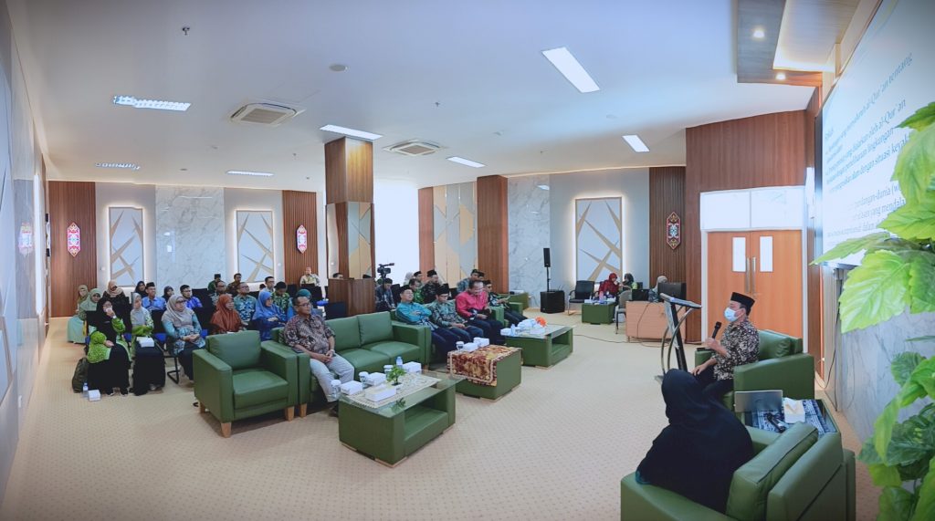 Suasana bedah buku Islam Ramah Lingkungan (Foto:Humas)