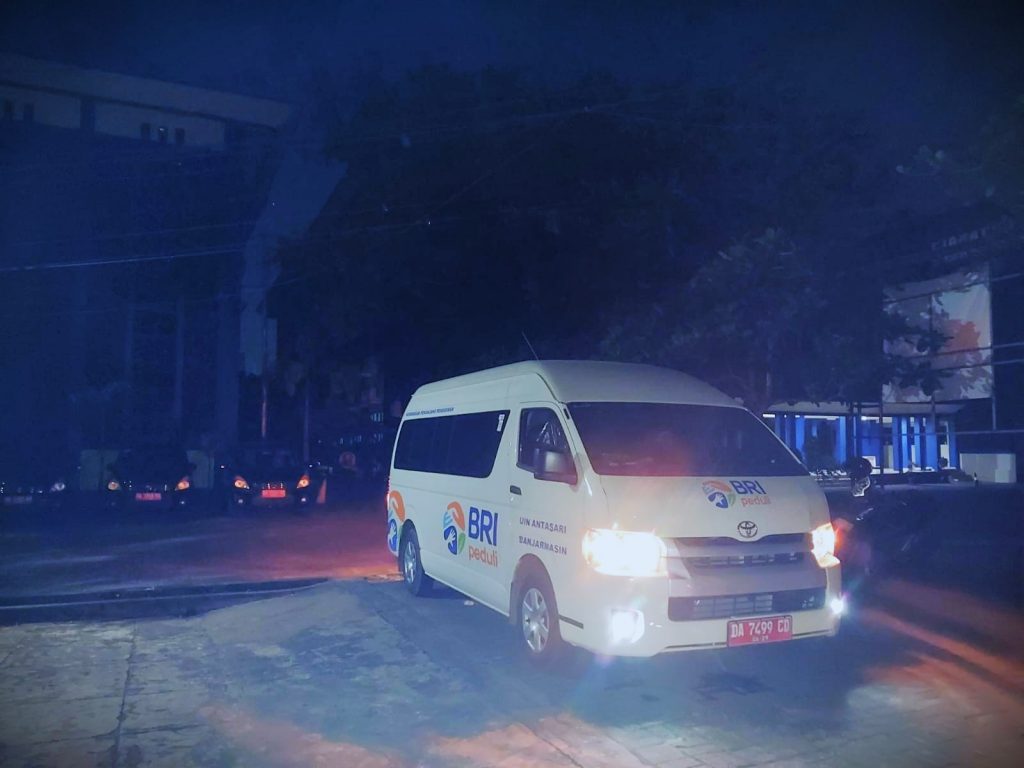 Tim UIN Antasari baru tiba menjelang subuh hari usai membantu penanganan korban.