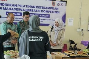 Kunjungan BLK Kalsel di kegiatan UPKK UIN Antasari.