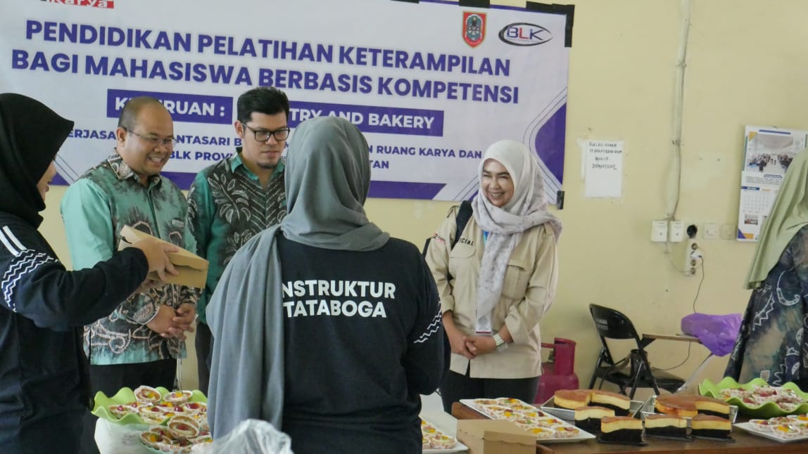 Kunjungan BLK Kalsel di kegiatan UPKK UIN Antasari.
