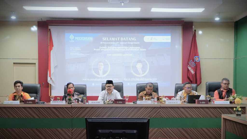 Sambutan Rektor penutupan AL S-2 MPI (Foto Humas Jamal Ripani)