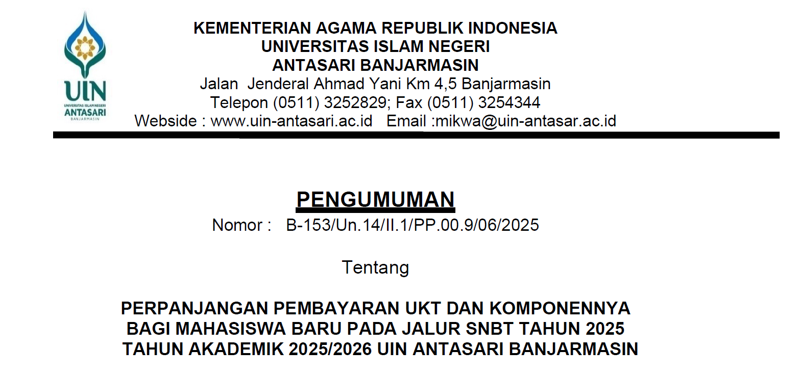 Perpanjangan Pembayaran UKT SNBT 2025
