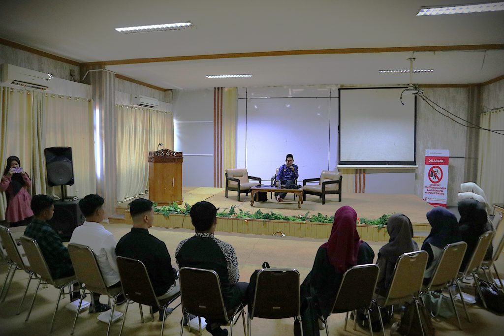 Suasana Pembekalan KKN MBKM Tahun 2025 (Foto:Humas)