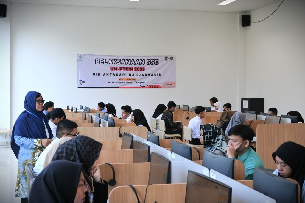 Suasana SSE UMPTKIN 2025 hari kedua di UIN Antasari (Foto:Humas)