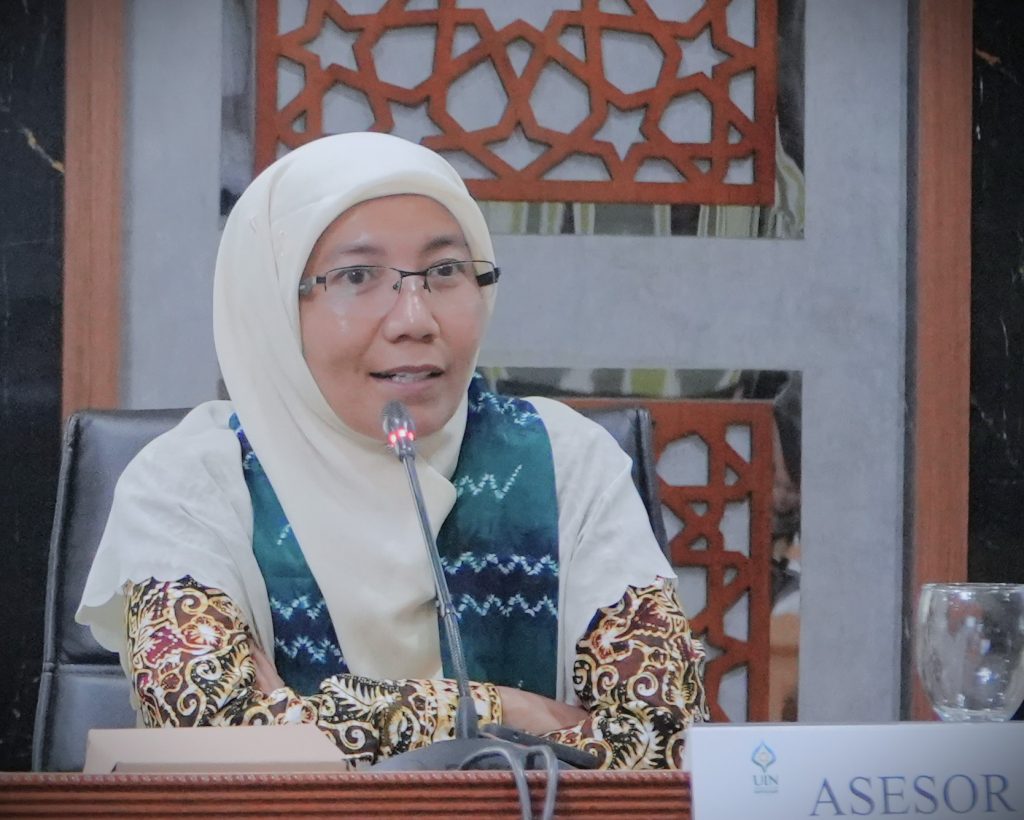 Asesor II Dr. Rini, Ak., CA. saat memberikan sambutan (Foto:Humas)