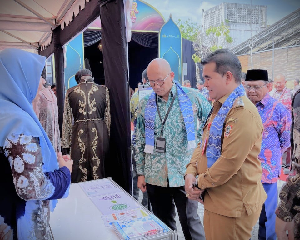 Stan LPH UIN Antasari saat dikunjungi para pejabat dan tamu undangan.
