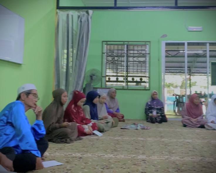 Suasana Kegiatan Edukasi Ekonomi Syariah.