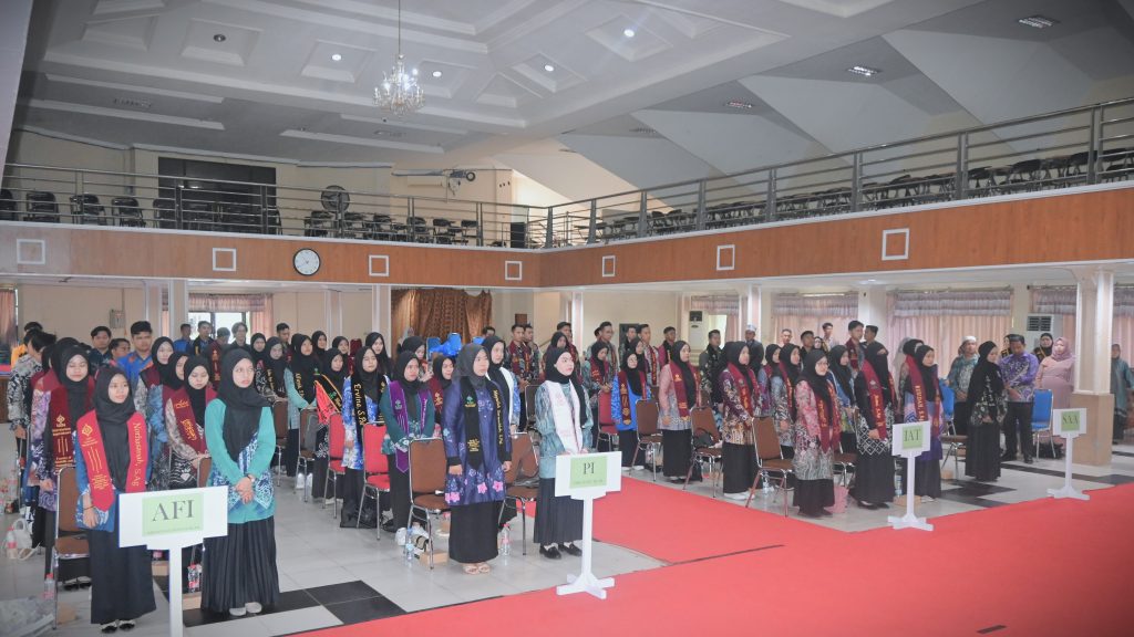 Suasana pengukuhan yudisiawan (Foto:Humas/Jamal Ripani)